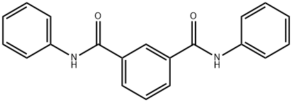 N1,N3-二苯基间苯二甲酰胺,13111-32-5,结构式