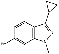 6-ブロモ-3-シクロプロピル-1-メチル-1H-インダゾール price.