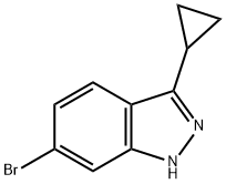 6-Bromo-3-cyclopropyl-1H-indazole Structure