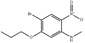 4-Bromo-N-methyl-2-nitro-5-propoxyaniline|4-溴-N-甲基-2-硝基-5-丙氧基苯胺