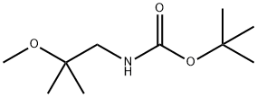 tert-butyl 2-Methoxy-2-MethylpropylcarbaMate Structure
