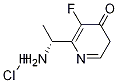 (R)-1-(3-氟吡啶-2-基)乙烷-1-胺 盐酸盐, 1311254-94-0, 结构式