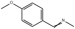 N-[(4-甲氧基苯基)亚甲基]甲胺, 13114-23-3, 结构式