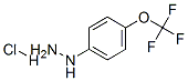 4-(Trifluoromethoxy)PhenylhydrazineHydrochloride Structure