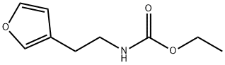 Carbamic  acid,  [2-(3-furanyl)ethyl]-,  ethyl  ester  (9CI) 结构式