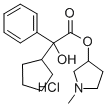 1-메틸-3-(a-사이클로펜틸만델로일옥시)피롤리딘염산염