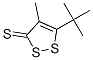 5-(1,1-Dimethylethyl)-4-methyl-3H-1,2-dithiole-3-thione Structure