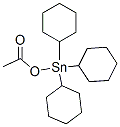 (Acetyloxy)tricyclohexylstannane Structure