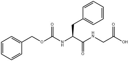 Z-PHE-GLY-OH Structure