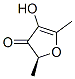 (S)-4-HYDROXY-2,5-DIMETHYLFURAN-3(2H)-ONE Structure