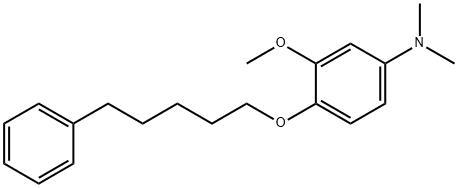 3-methoxy-N,N-dimethyl-4-(5-phenylpentoxy)aniline|