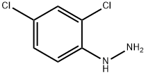 2,4-Dichlorophenylhydrazine Struktur