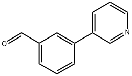 3-(3-PYRIDYL)BENZALDEHYDE Struktur