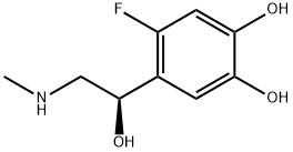 1,2-Benzenediol, 4-fluoro-5-[(1R)-1-hydroxy-2-(methylamino)ethyl]- (9CI) Structure