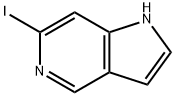 1H-Pyrrolo[3,2-c]pyridine, 6-iodo- 化学構造式