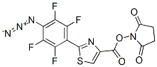 131238-06-7 succinimidyl 2-(4-azido-2,3,5,6-tetrafluorophenyl)thiazole-4-carboxylate