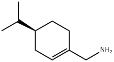 1-Cyclohexene-1-methanamine,4-(1-methylethyl)-,(S)-(9CI) 化学構造式