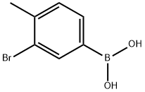 3-溴-4-甲基苯硼酸, 1312765-69-7, 结构式