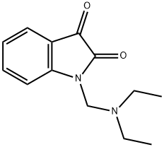 1H-Indole-2,3-dione, 1-(diethylamino)methyl-|