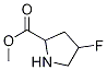 4-Fluoro-pyrrolidine-2-carboxylic acid Methyl ester 结构式