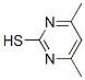 2-Pyrimidinethiol, 4,6-dimethyl- (9CI) Structure