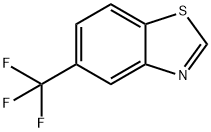 5-トリフルオロメチルベンゾチアゾール 化学構造式