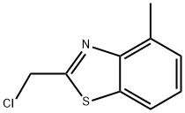 2-氯甲基-4-甲基苯并噻唑 结构式