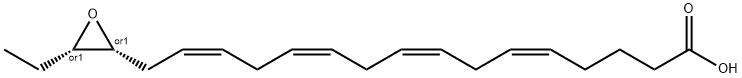 17,18-epoxy-5,8,11,14-eicosatetraenoic acid Structure