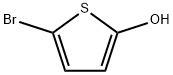 5-bromothiophen-2-ol 化学構造式