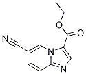 IMidazo[1,2-a]pyridine-3-carboxylic acid, 6-cyano-, ethyl ester Struktur