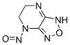 [1,2,5]Oxadiazolo[3,4-b]pyrazine,1,4,5,6-tetrahydro-4-nitroso-(9CI) Struktur