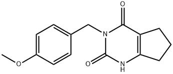 3-(4-Methoxy-benzyl)-1,5,6,7-tetrahydro-cyclopentapyriMidine-2,4-dione|3-(4-甲氧基苄基)-6,7-二氢-1H-环戊[D]嘧啶-2,4(3H,5H)-二酮