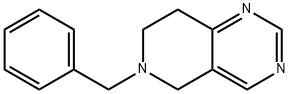 6-Benzyl-5,6,7,8-tetrahydro-pyrido[4,3-d]pyriMidine Structure