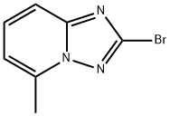 2-溴-5-甲基-[1,2,4]三唑并[1,5-A]吡啶, 1313712-39-8, 结构式