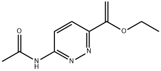 N-[6-(1-Ethoxy-vinyl)-pyridazin-3-yl]-acetaMide Struktur