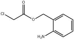 Chloro-acetic acid 2-(2-chloro-acetylaMino)-benzyl ester Struktur