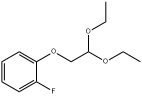 1-(2,2-Diethoxy-ethoxy)-2-fluoro-benzene Structure