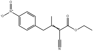 2-Cyano-3-Methyl-4-(4-nitro-phenyl) -but-2-enoic acid ethyl ester|(E)-2-氰基-3-甲基-4-(4-硝基苯基)丁-2-烯酸乙酯