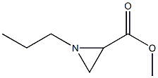 2-Aziridinecarboxylicacid,1-propyl-,methylester,(-)-(9CI)|