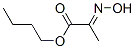 Propanoic acid, 2-(hydroxyimino)-, butyl ester (9CI) 结构式