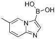 Boronic acid, B-(6-MethyliMidazo[1,2-a]pyridin-3-yl)- 结构式