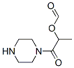 Piperazine, 1-[2-(formyloxy)-1-oxopropyl]- (9CI) Structure