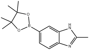 1314216-34-6 2-甲基-6-(4,4,5,5-四甲基-1,3,2-二氧杂环己硼烷-2-基)-1H-苯并[D]咪唑