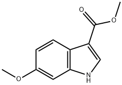 6-甲氧基-1H-吲哚-3-甲酸甲酯,131424-27-6,结构式