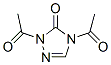3H-1,2,4-Triazol-3-one, 2,4-diacetyl-2,4-dihydro- (9CI) Struktur