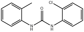 1-(2-CHLOROPHENYL)-3-(2-METHYLPHENYL)UREA, 13143-19-6, 结构式