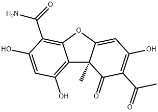 尾孢素酰胺, 131436-22-1, 结构式
