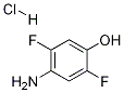 2,5-二氟-4-氨基苯酚盐酸盐, 1314406-39-7, 结构式