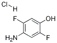 4-AMino-2,5-difluorophenol Hydrochloride 化学構造式