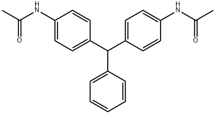 N,N'-[(苯基亚甲基)二-4,1-亚苯基]二(乙酰胺),13145-01-2,结构式